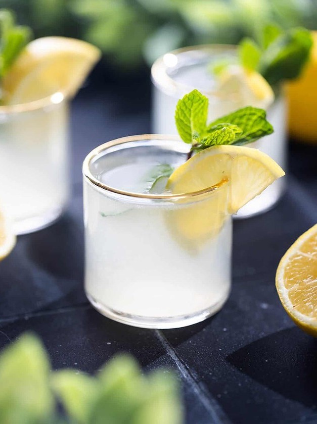 Fruity Vodka Peach Spritzer