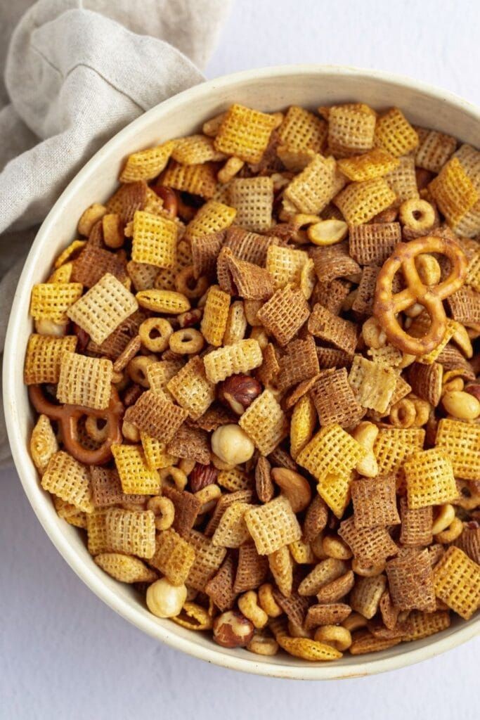 Spicy Indian Crunch Snack Mix