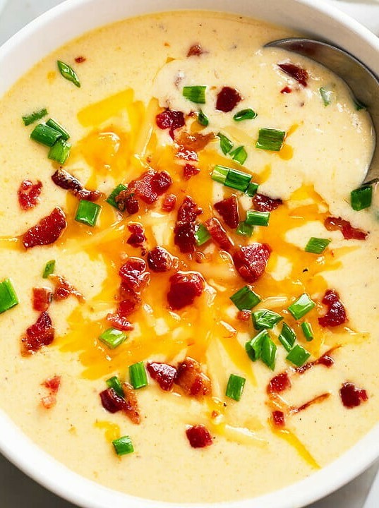Cheesy Beer Delight Winter Soup