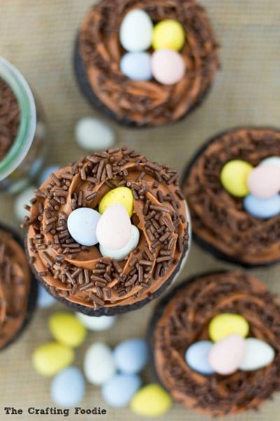 Robin’s Nest Cupcakes
