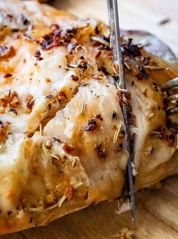 Herb-Crusted Baked Chicken Breasts Recipe