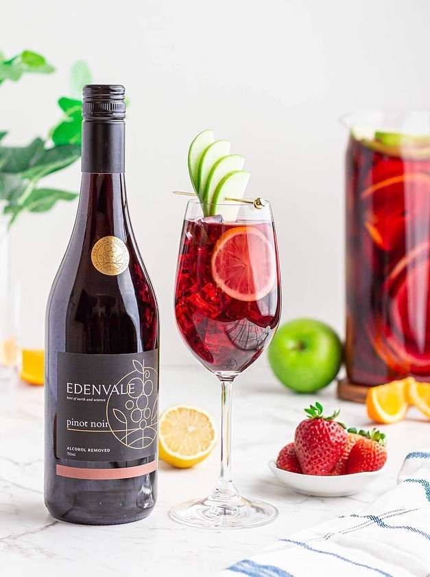 Holiday Mocktail: Festive Red Sangria