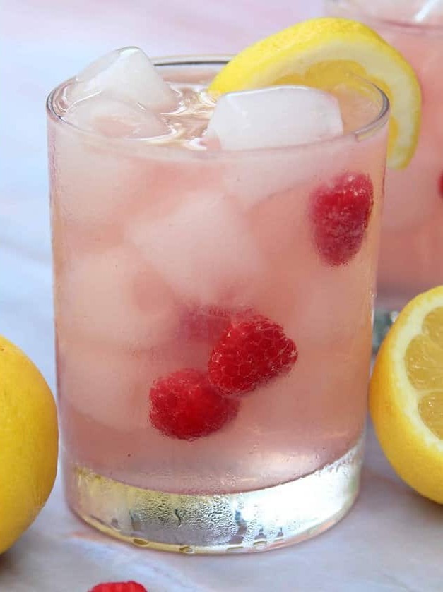Blush Pink Vodka Spritzer Delight