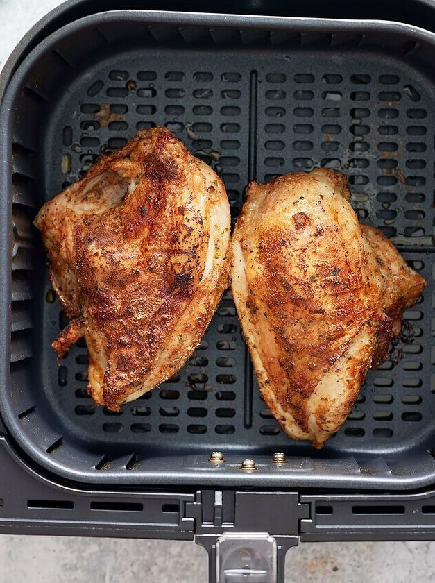 Quick Crispy Bone-In Chicken Breasts