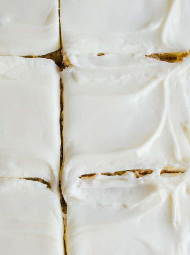 Banana Bliss Bars with Cream Cheese Frosting