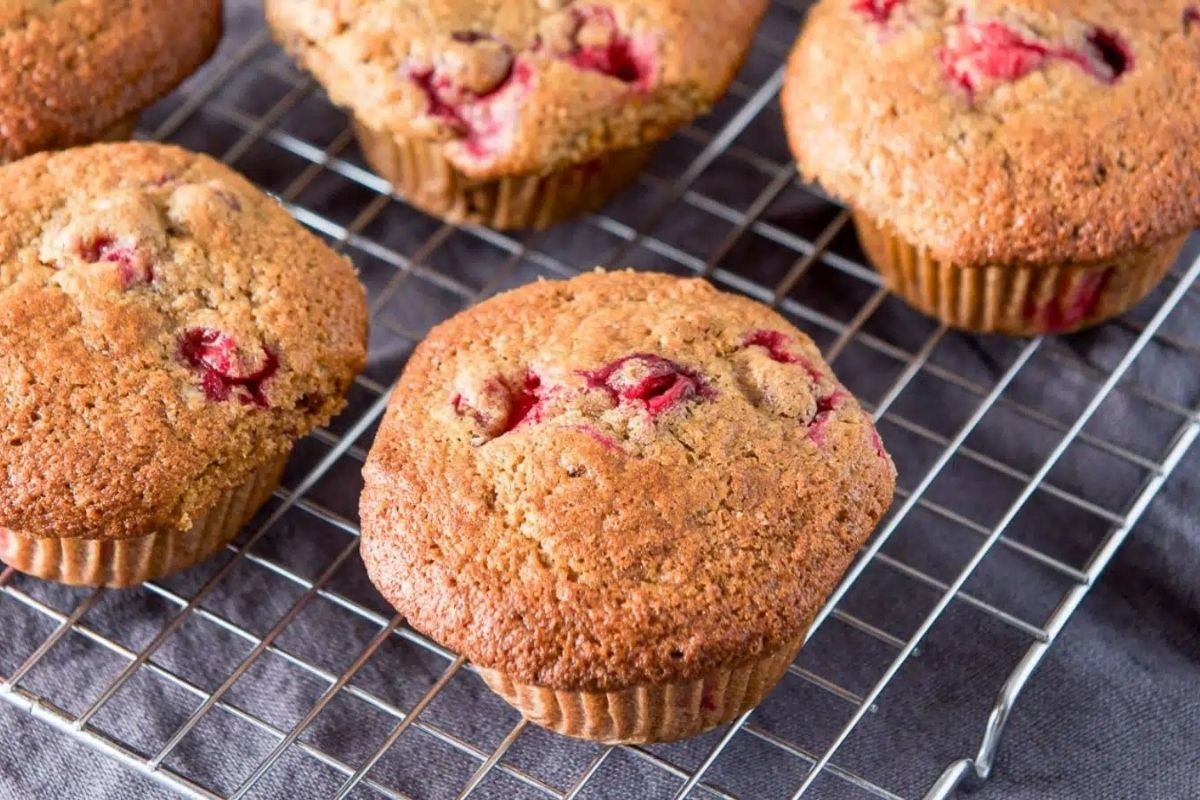 Orange Zest Cranberry Delight Muffins