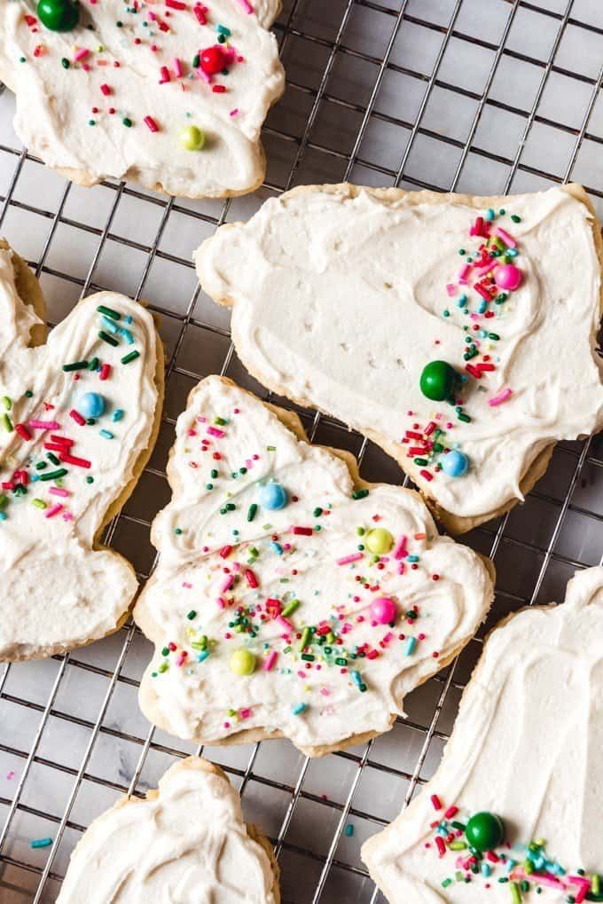 Peanut Butter Cut-Out Cookies with Chocolate Twist