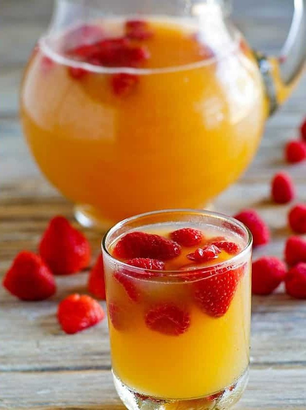 Summer Fruit Spritzers with a Twist