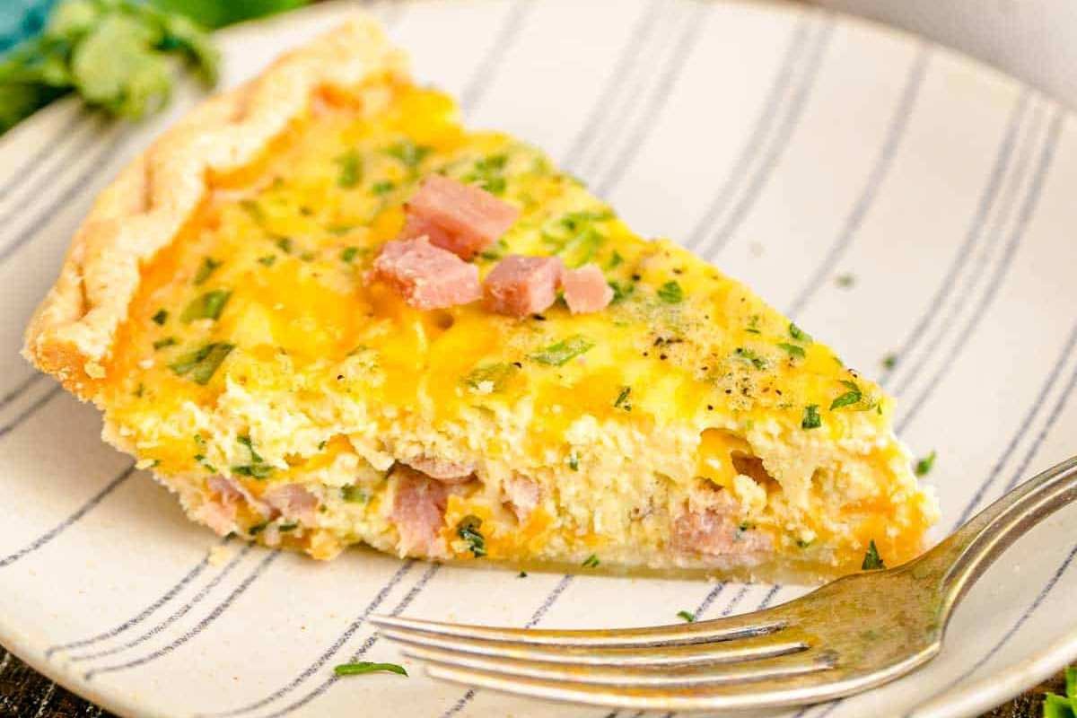 Quick Ham and Cheese Pie Delight
