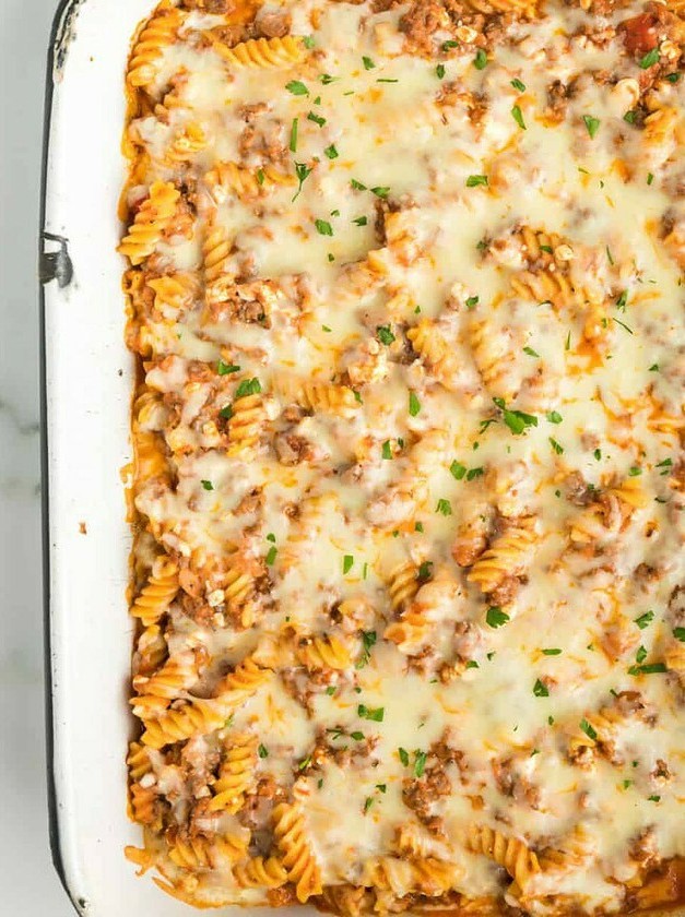 Easy Lasagna-Style Pasta Bake