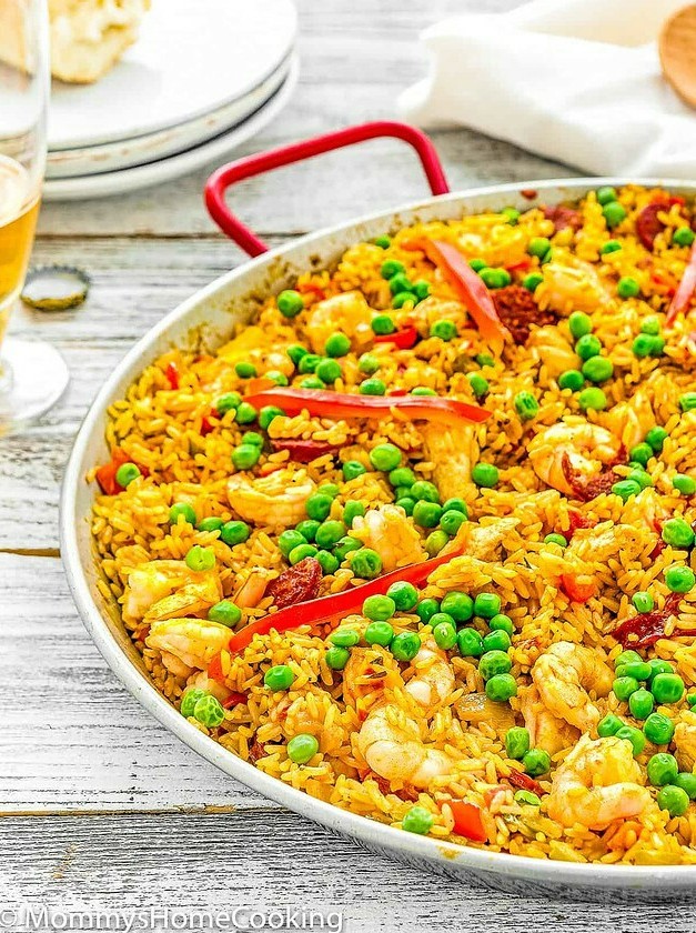Easy Spanish Chicken Paella Recipe