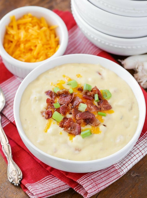 Creamy Cheesy Potato Soup Delight