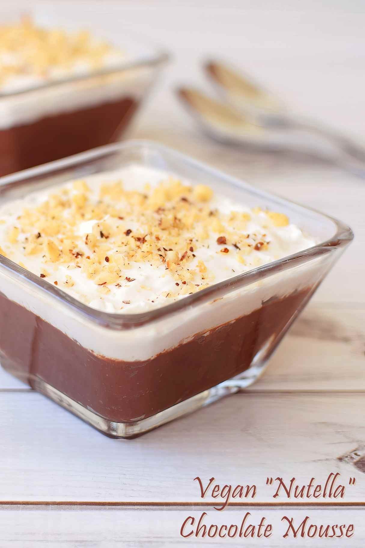 Vegan Nutella Mousse Delight Without the Dairy