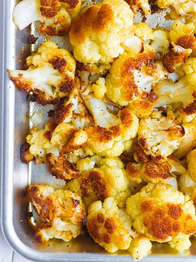 Easy Crispy Roasted Cauliflower Recipe
