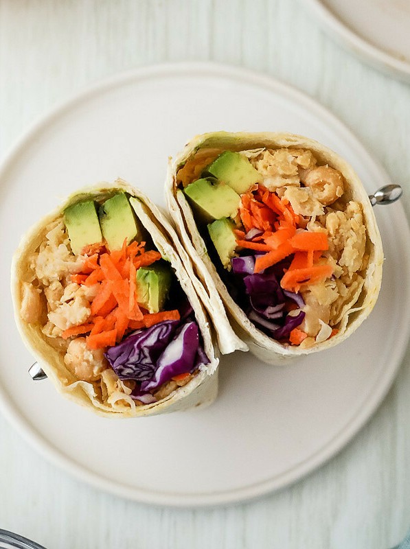 Chickpea Fiesta Wrap Delight