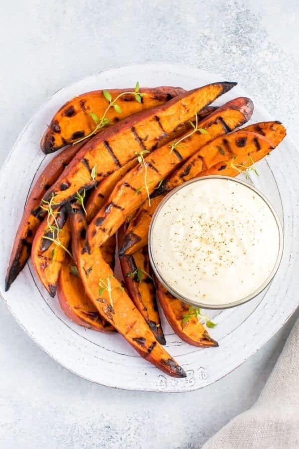 Smoky Sweet Potato Wedges for BBQ