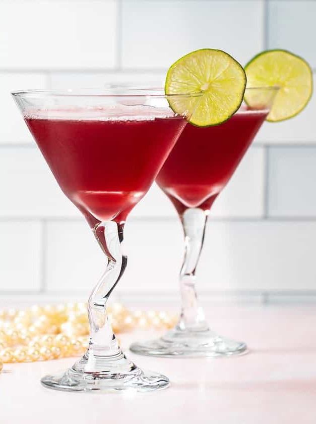 Pink Fruity Vodka Cocktail Delight