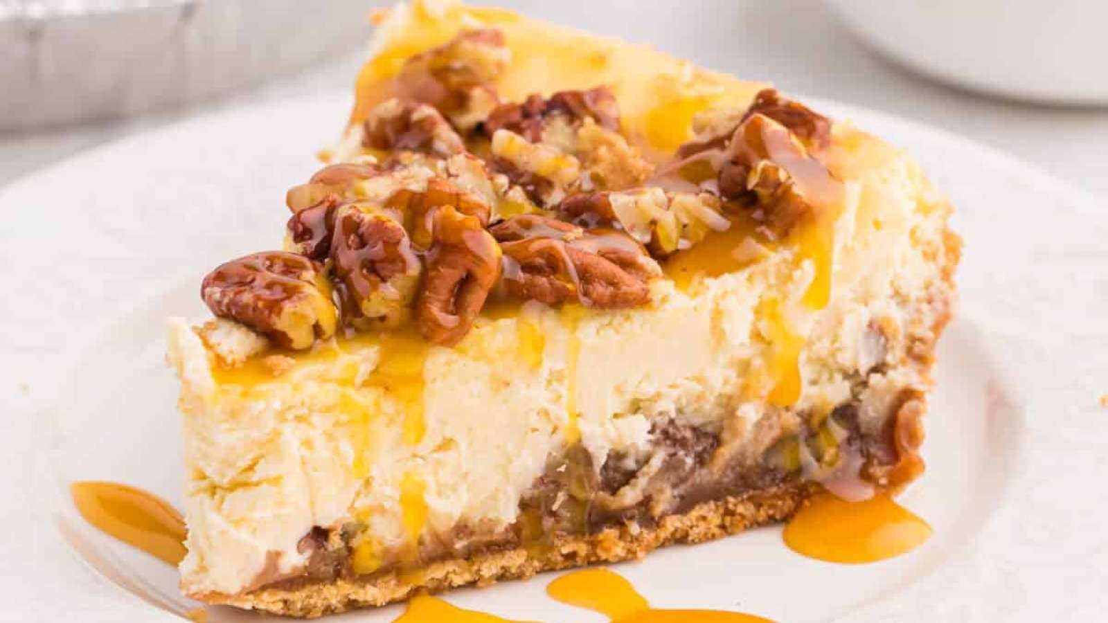 Pecan Praline Cheesecake Delight