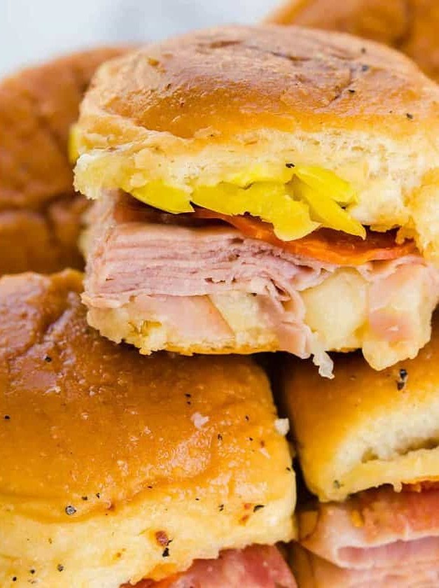 Italian-Style Sliders in Sweet Buns