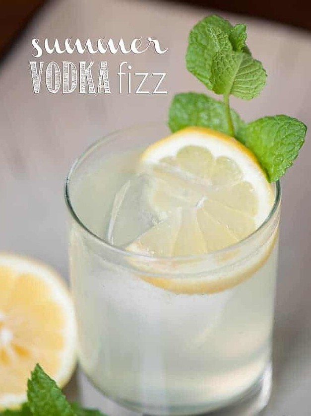 Minty Twist Vodka Cooler