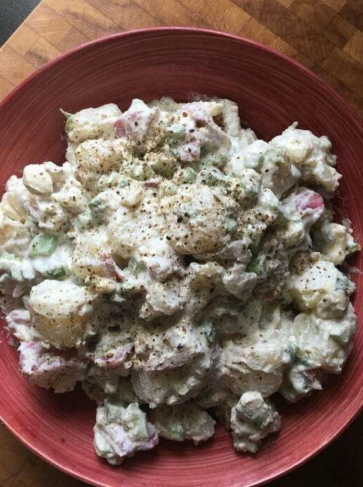 Blue Cheese Twist on Classic Potato Salad