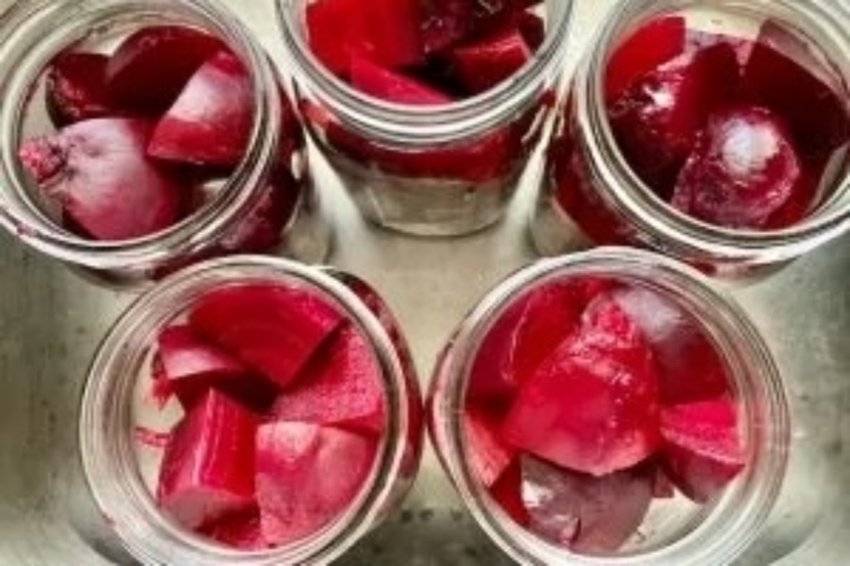 Quick and Simple Canned Beet Process