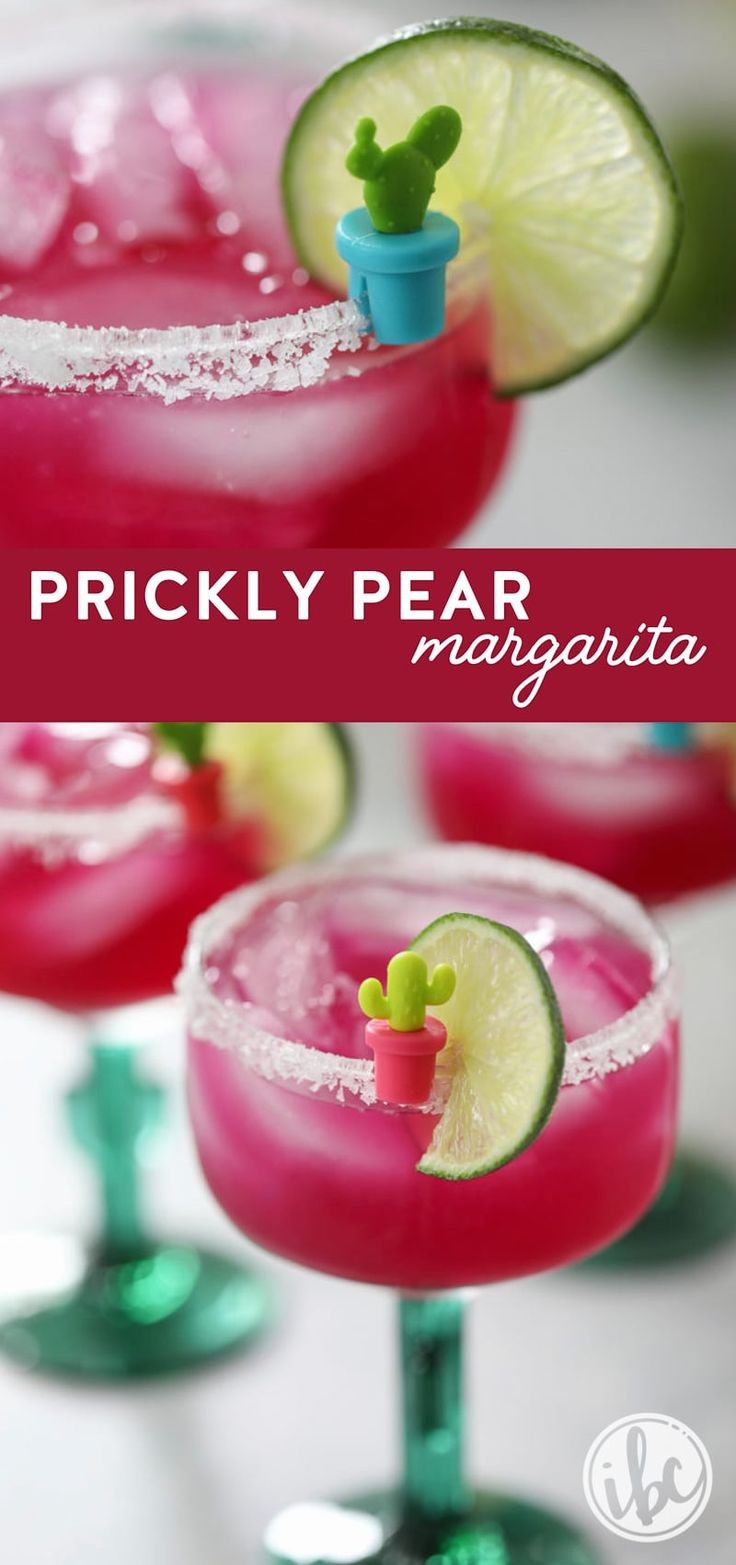 Triple Sec Prickly Pear Margarita Bliss