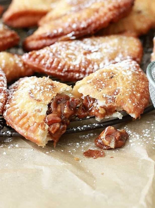 Southern Pecan Pie Hand Pies Deep Fried