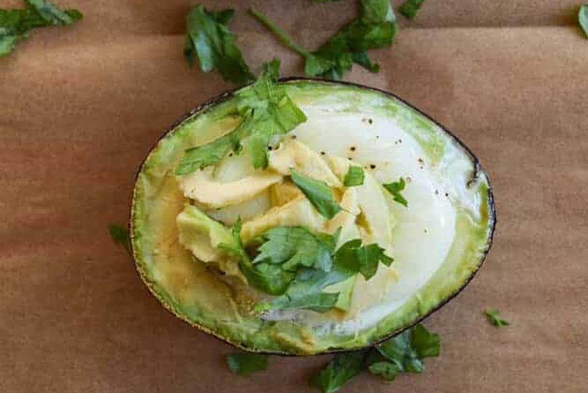 Avocado Egg Bake for a Sustaining Start