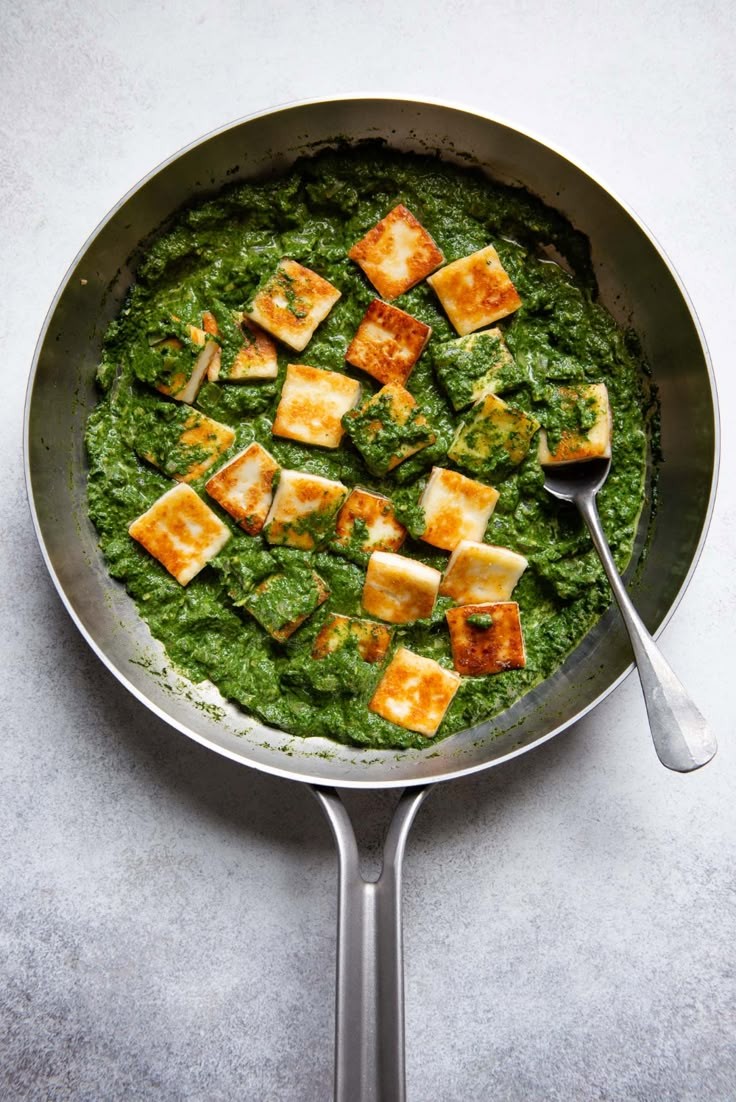 Creamy Pea and Cheese Indian Delight