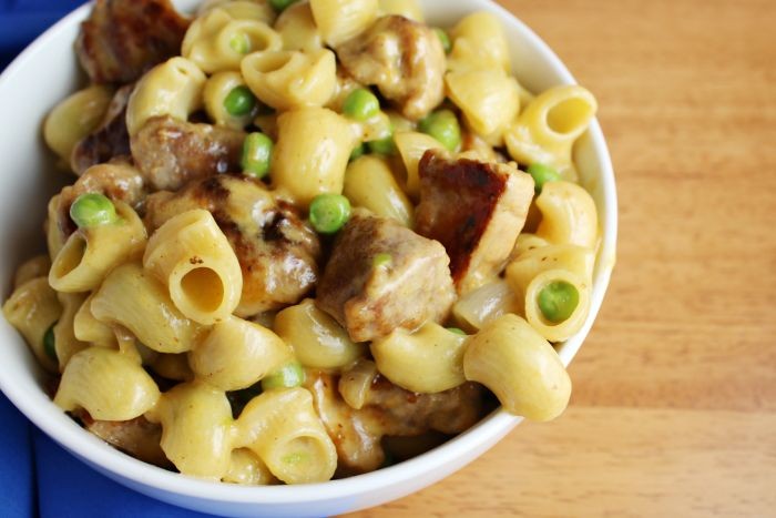 Quick Tuscan Pork Pasta Skillet Bliss