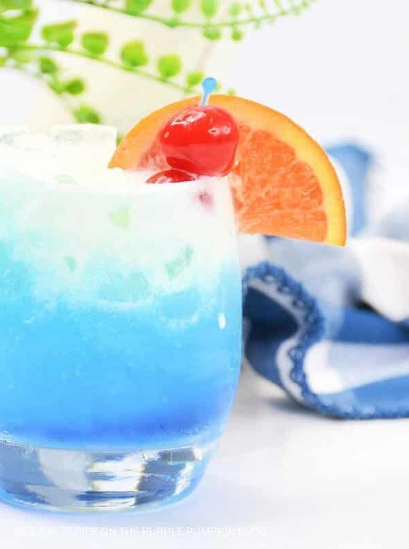 Tropical Blue Vodka Cocktail Recipe