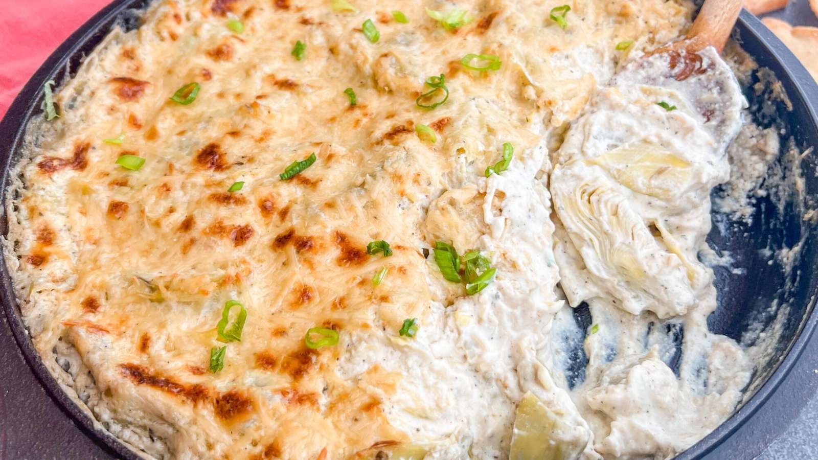 Quick Cheesy Artichoke Skillet Delight