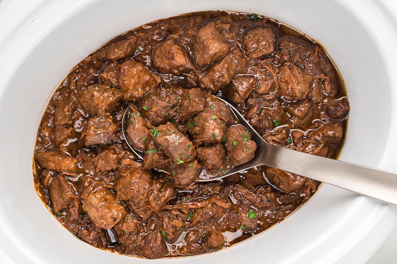 Tender Crockpot Steak Morsels Recipe