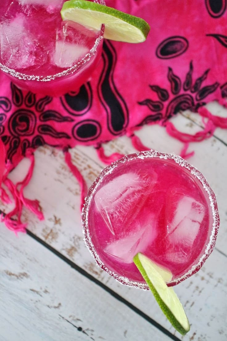 Virgin Prickly Pear Margarita Delight