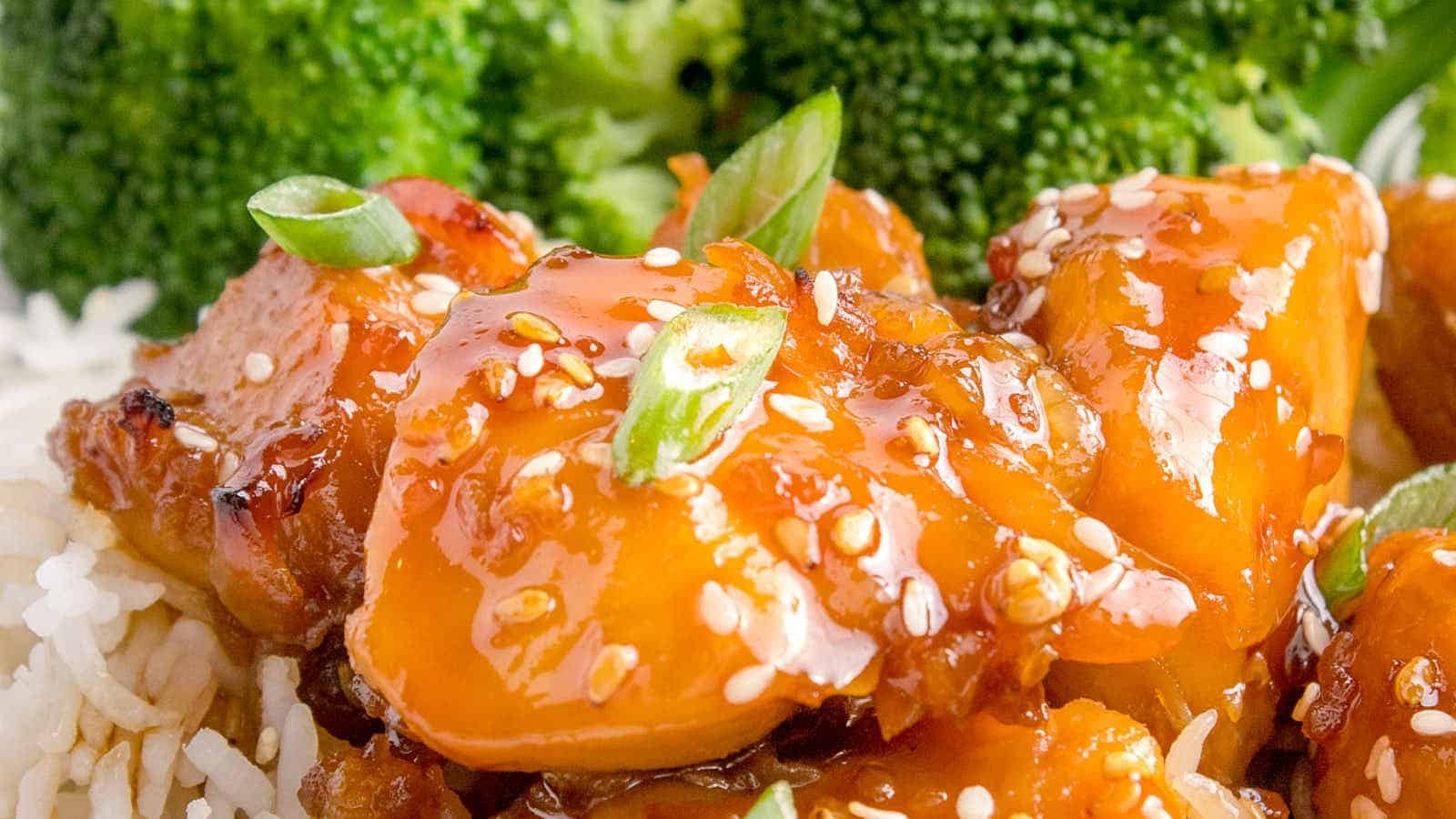 Sweet Ai-Fried Teriyaki Chicken Delight