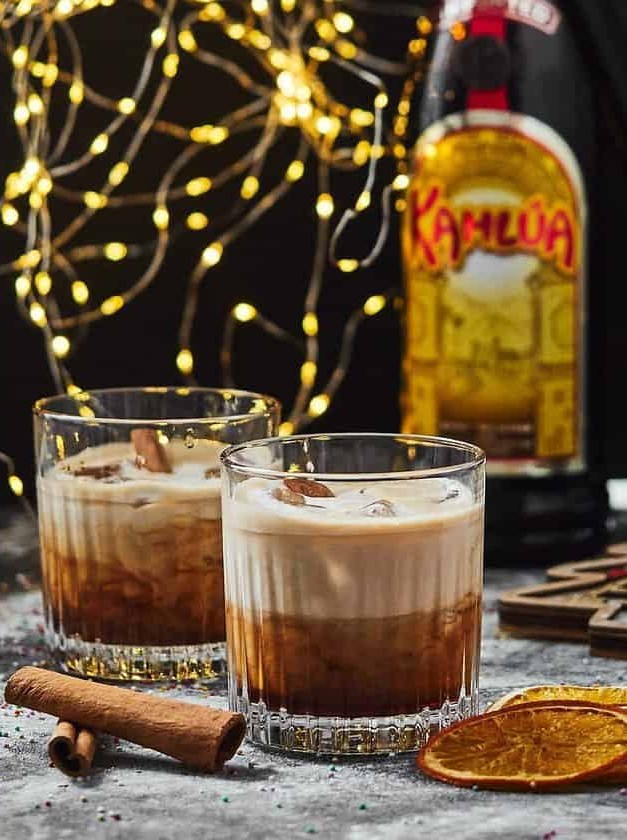 Cinnamon Kissed White Russian Delight