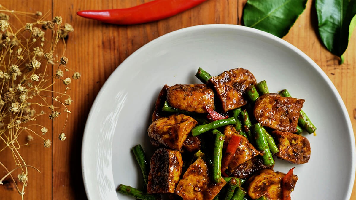 Crispy Air-Fried Pumfu Bites Recipe