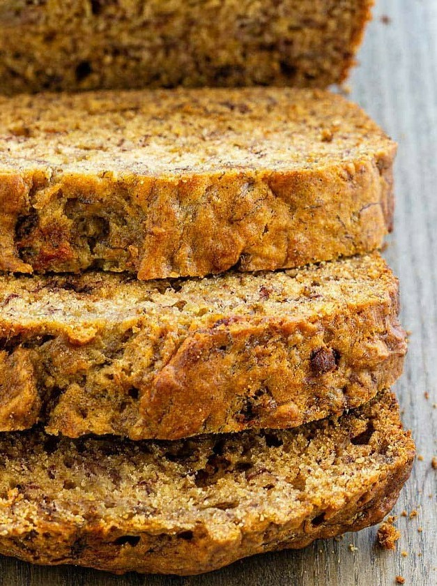 Elevated Banana Bread with Caramelized Notes