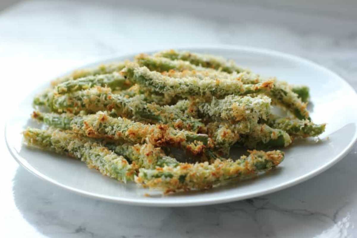 Easy Baked Crispy Green Bean Sticks