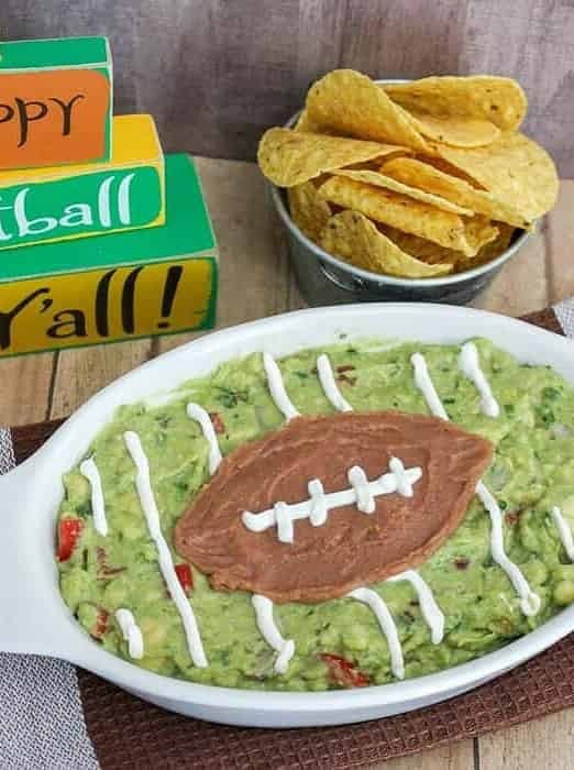 Touchdown Guac: A Fresh Football Dip