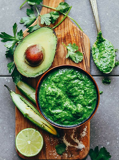 Chimichurri-Style Avocado Sauce Recipe