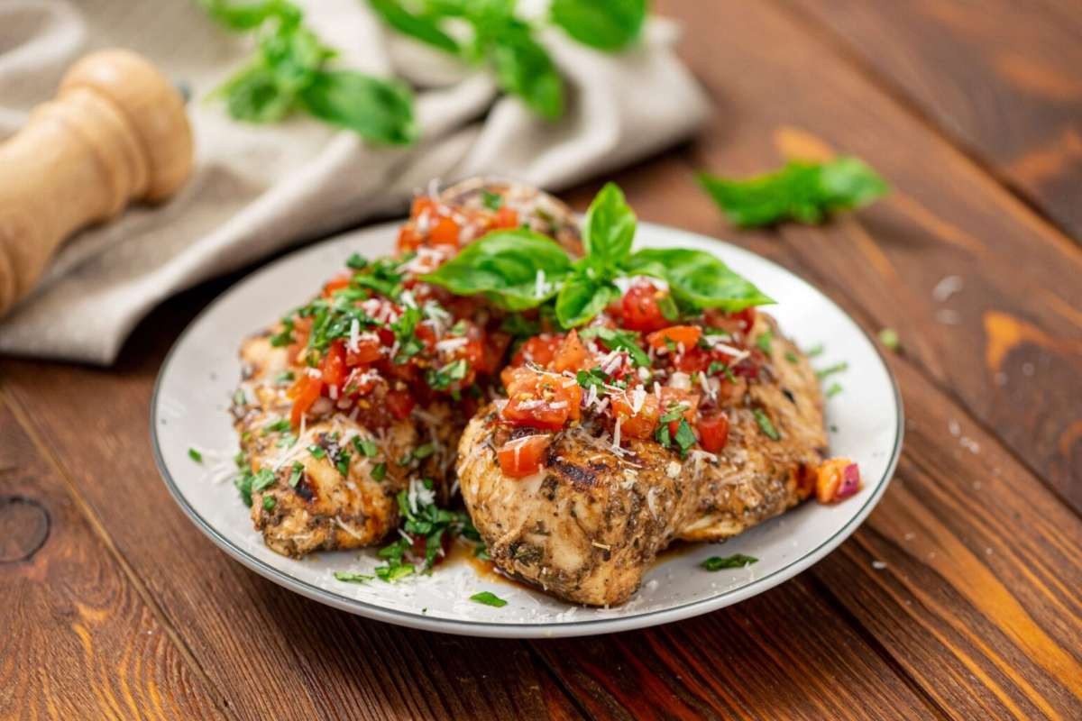 Bruschetta-Style Chicken with Fresh Twist