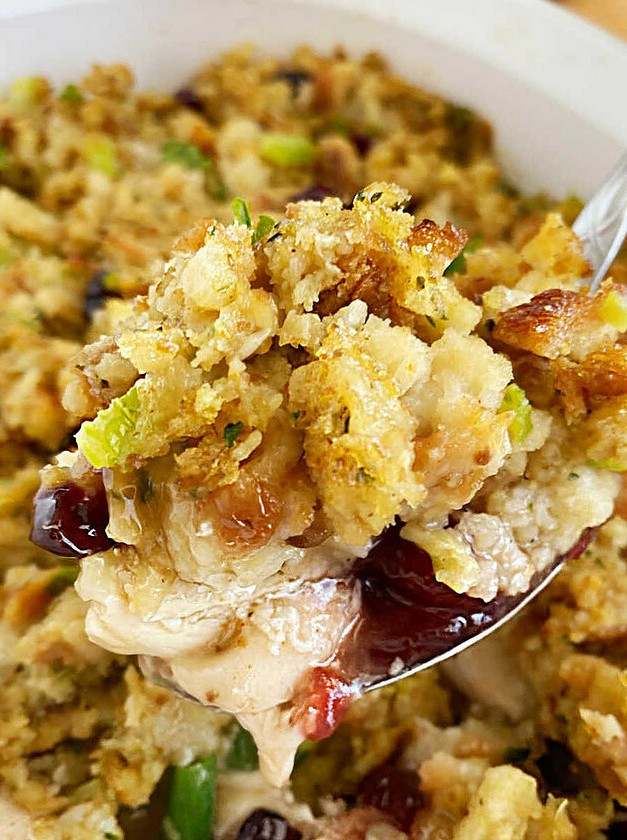 Turkey Stuffing Casserole Revival