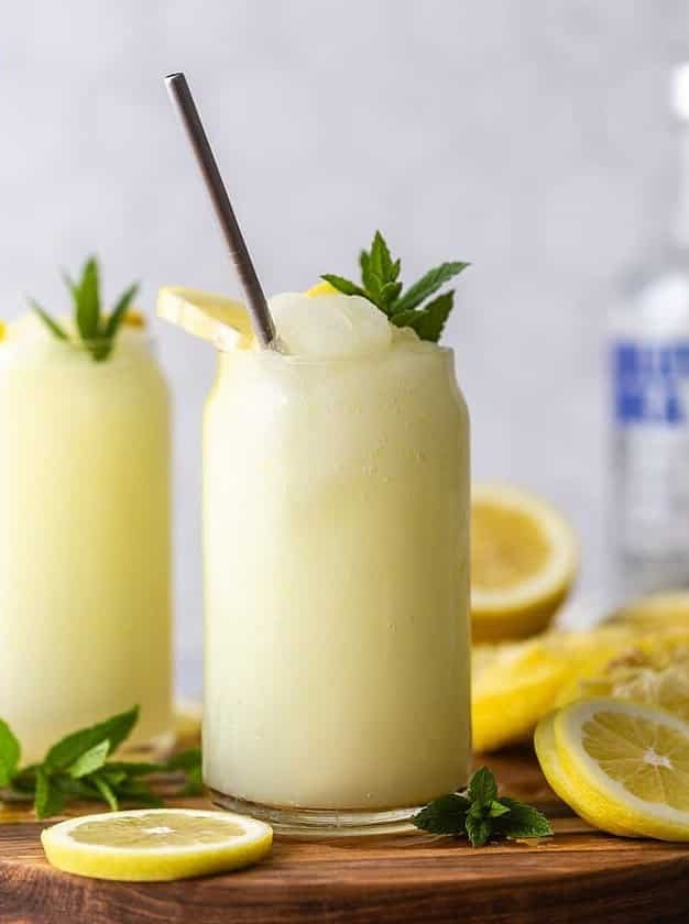Frozen Vodka Lemonade Delight