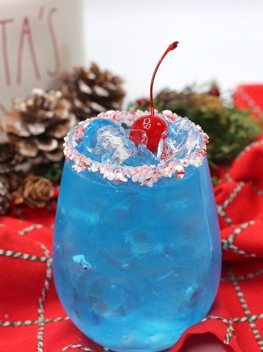 Coconut Winter Wonderland in a Glass