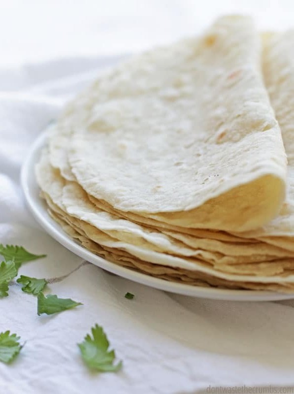 Easy Homemade Flour Tortillas Recipe