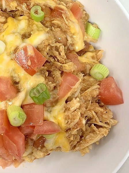 Crockpot Chicken Fiesta Bowls