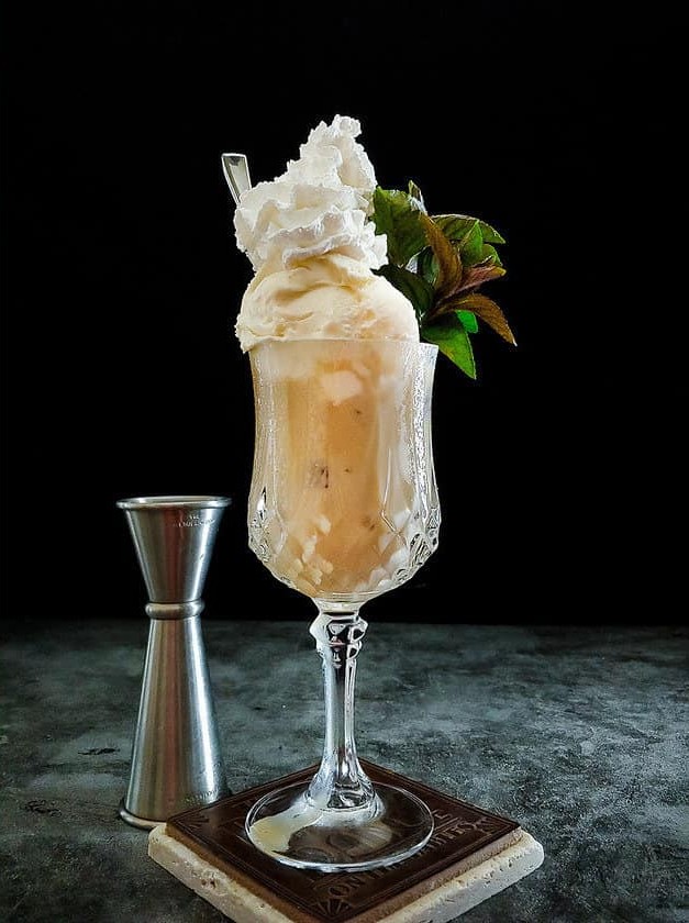 Bourbon Root Beer Cream Julep Delight