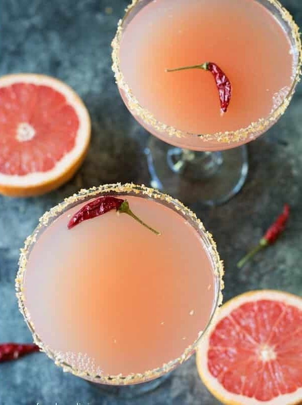 Spicy Grapefruit Tequila Cocktail Delight